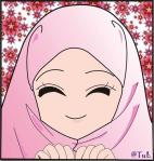 muslimah senyum